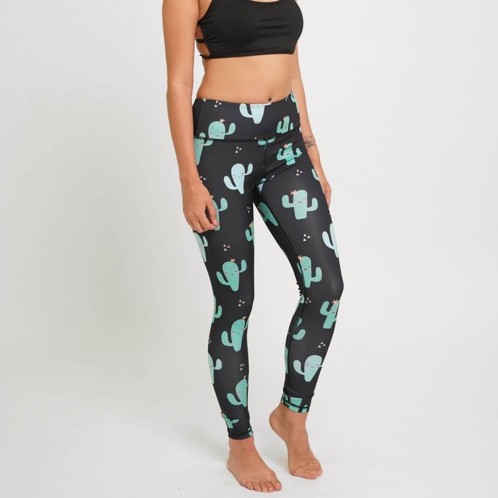 Flexi Lexi Cactus Leggings Yoga Pants